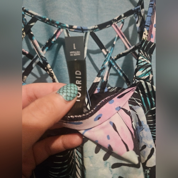 Tropical Slim Fix Push-Up One-Piece Swimsuit - Picture 4 of 6